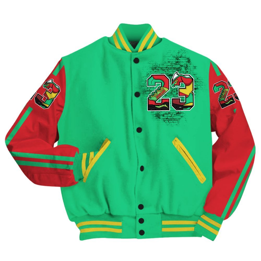 Varsity Jacket To Match Ja 3 Jurassic Park Explorer - Custom Name Number 23 5s All Over Print