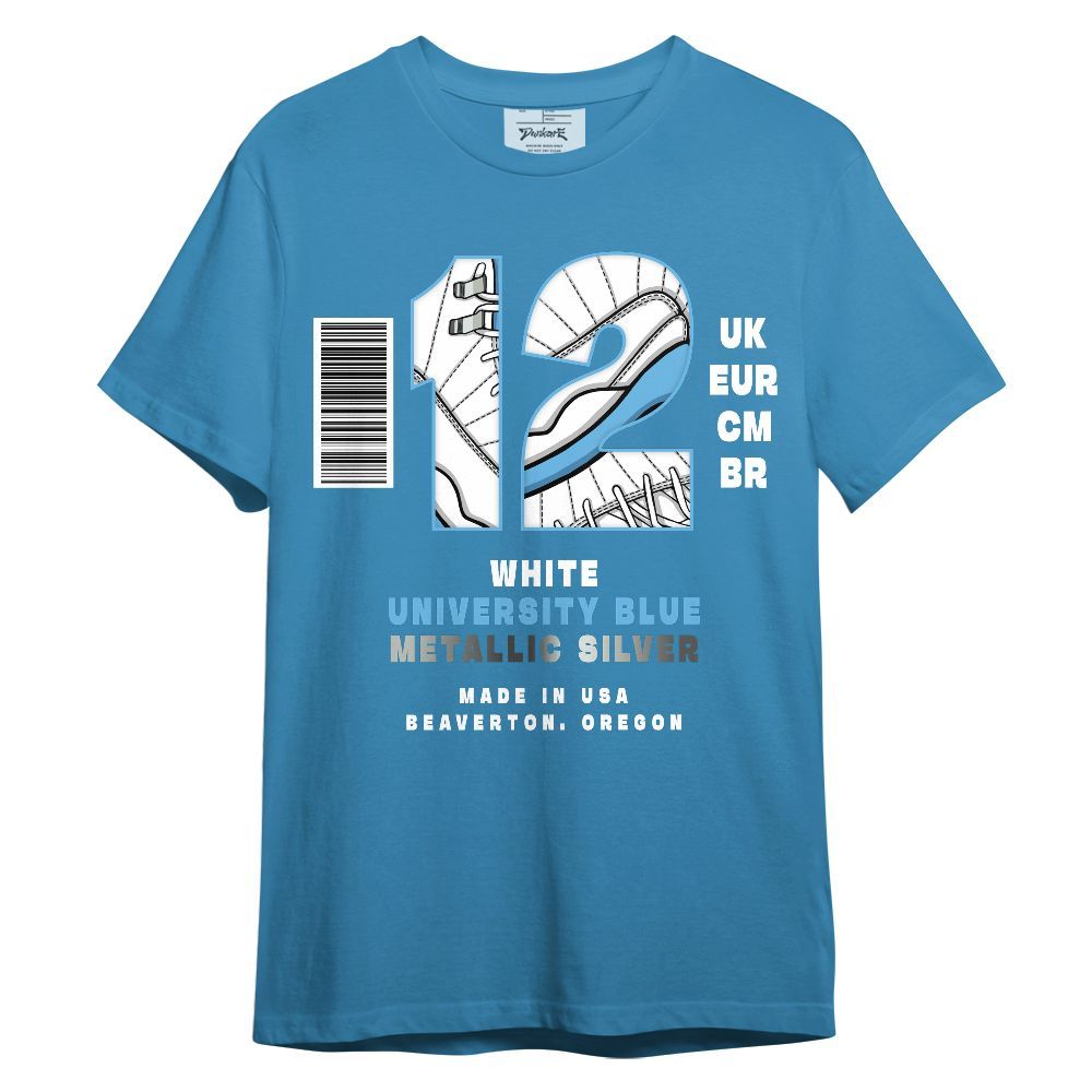 Shirt To Match Melo 12s - Sneaker Label Number 12 Graphic