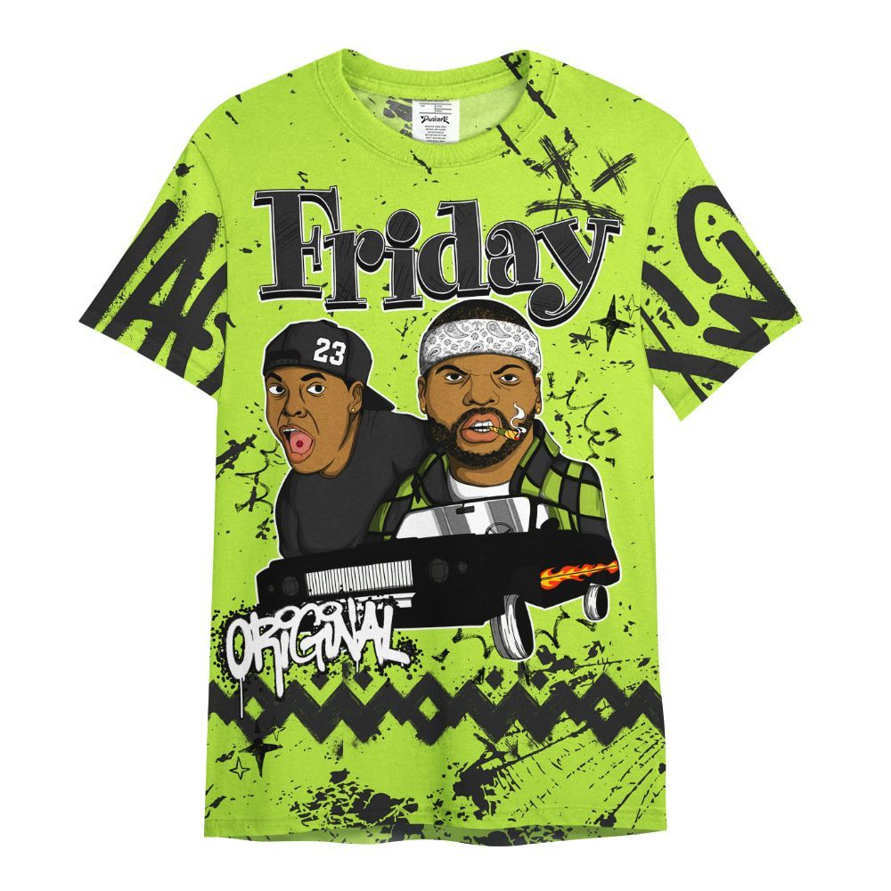 Shirt To Match Air Force 1 Low Dance Volt - Friday Sneaker Crayon All Over Print