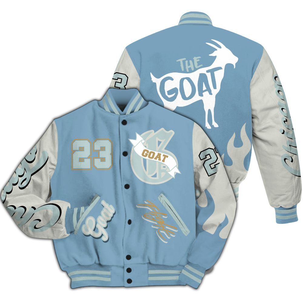 Varsity Jacket To Match Denim Worn Blue 2025 4s - The G.O.A.T Streetwear All Over Print