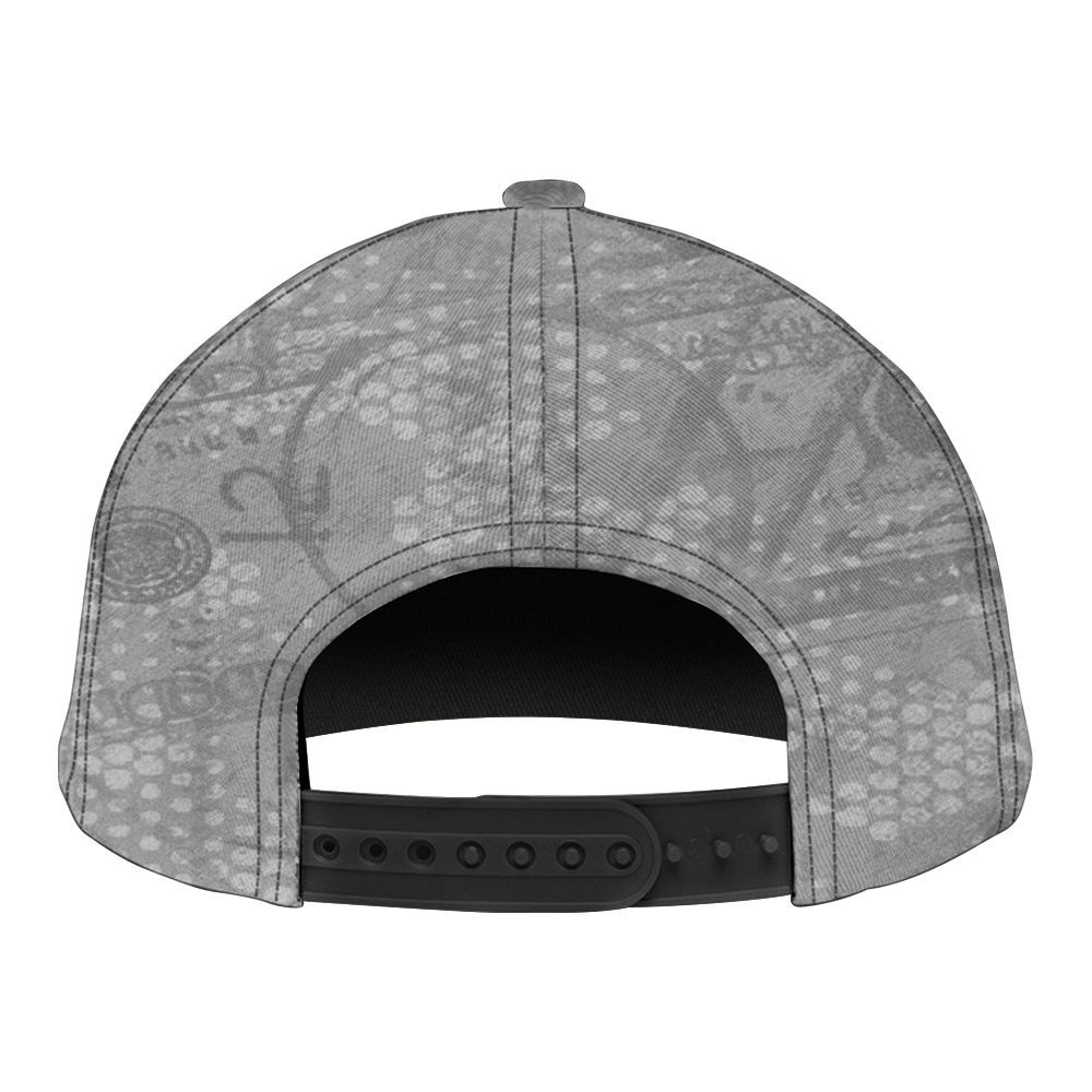Snapback To Match Black Wolf Grey 12s - Loot Bear Graphic