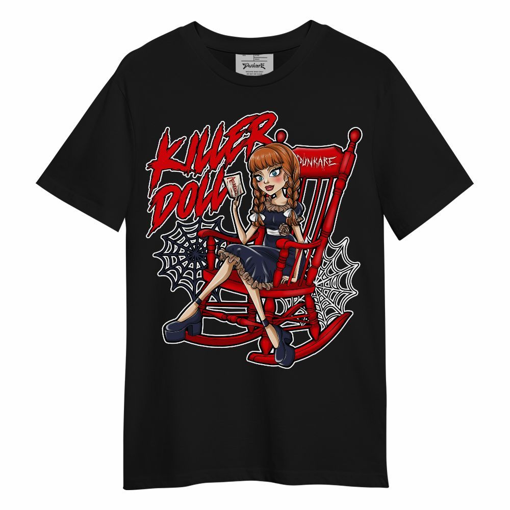 Shirt To Match Low OG Howard University 1s - Killer Doll-A Halloween Unisex Shirt