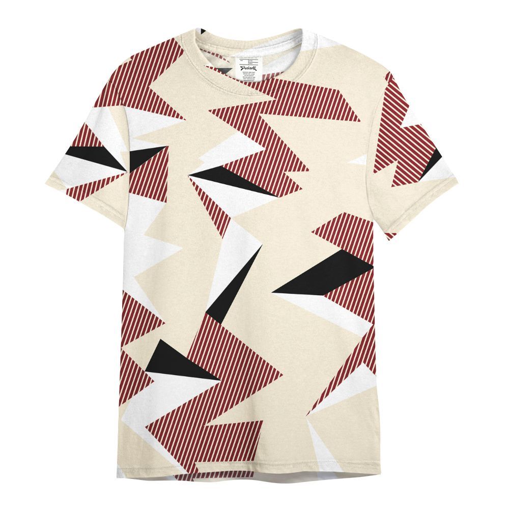 Shirt To Match Valentine's Day 2026 4s - Geometric Camouflage Pattern All Over Print