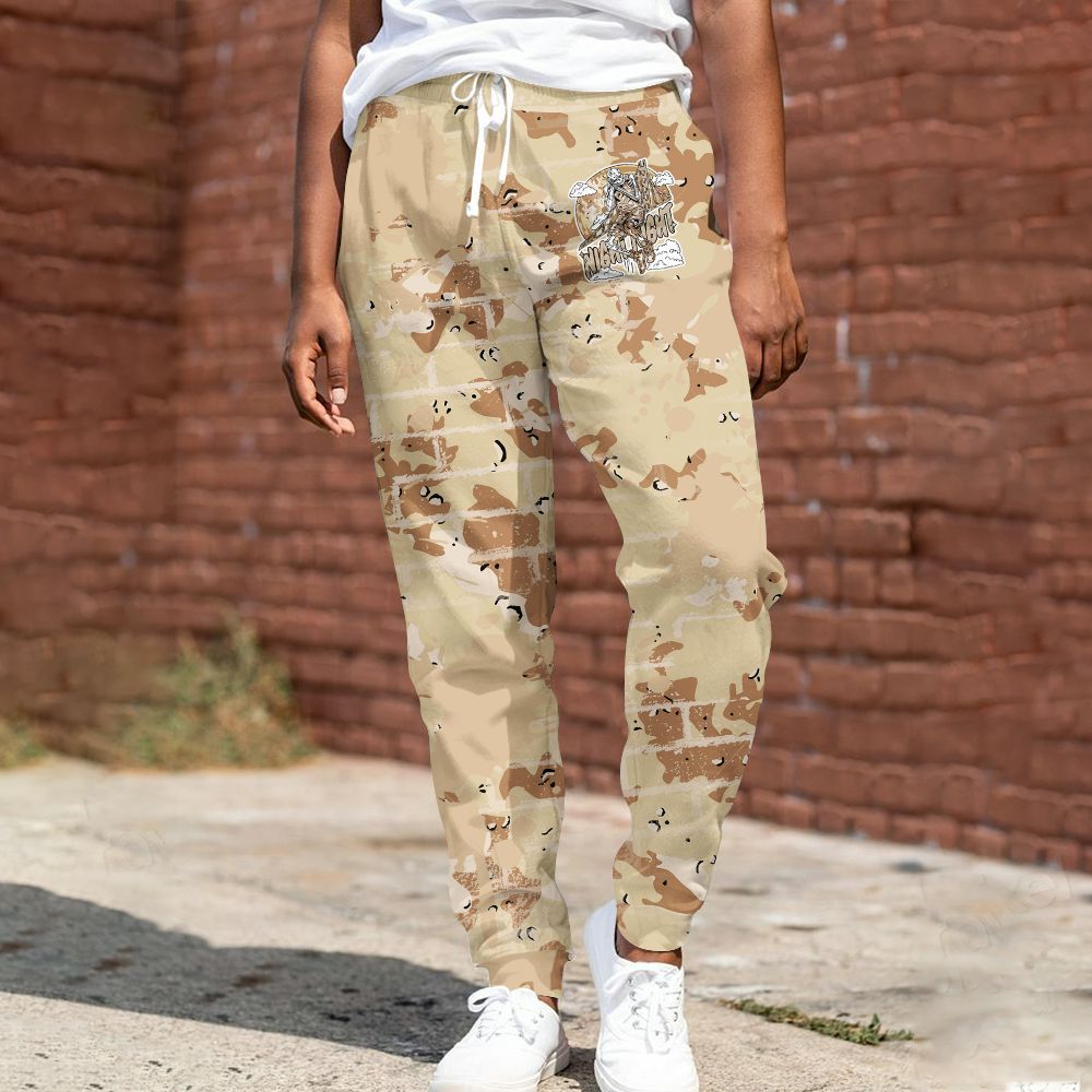 Sweatpant To Match Desert Camo 3s - Seeya Skeleton Brick All Over Print