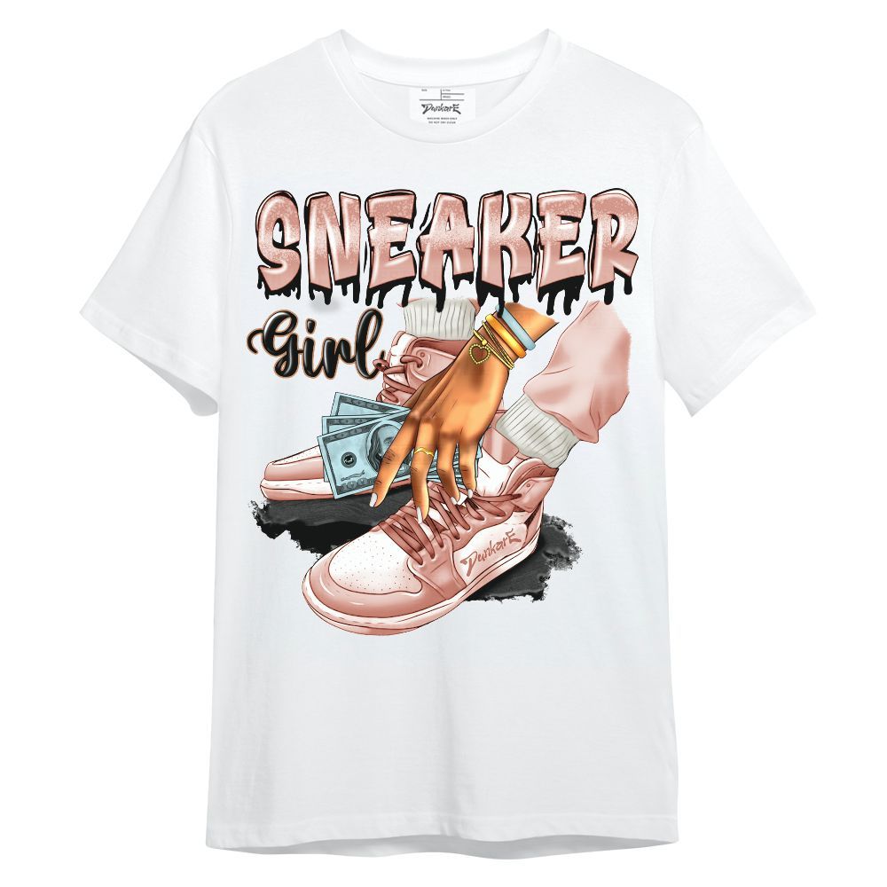 Shirt To Match Dunk Low Glacier Arctic - SNEAKER Girl Money Drip Unisex Shirt