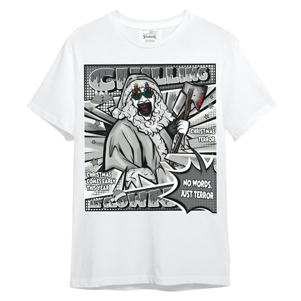 Shirt To Match Retro Wet Cement 4s - Chilling Art Clown Halloween Unisex Shirt