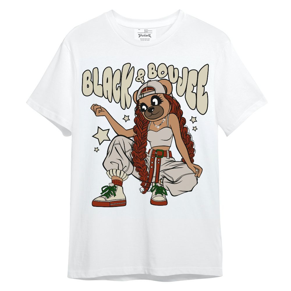 Shirt To Match El Grito 5s - Boujee Girls Bear Unisex Shirt