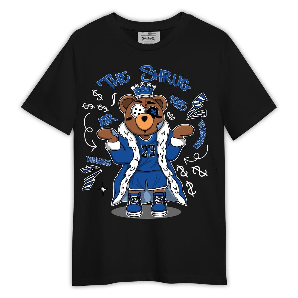 Shirt To Match Low Space Royal 11s - The Shrug Shirt Outfit