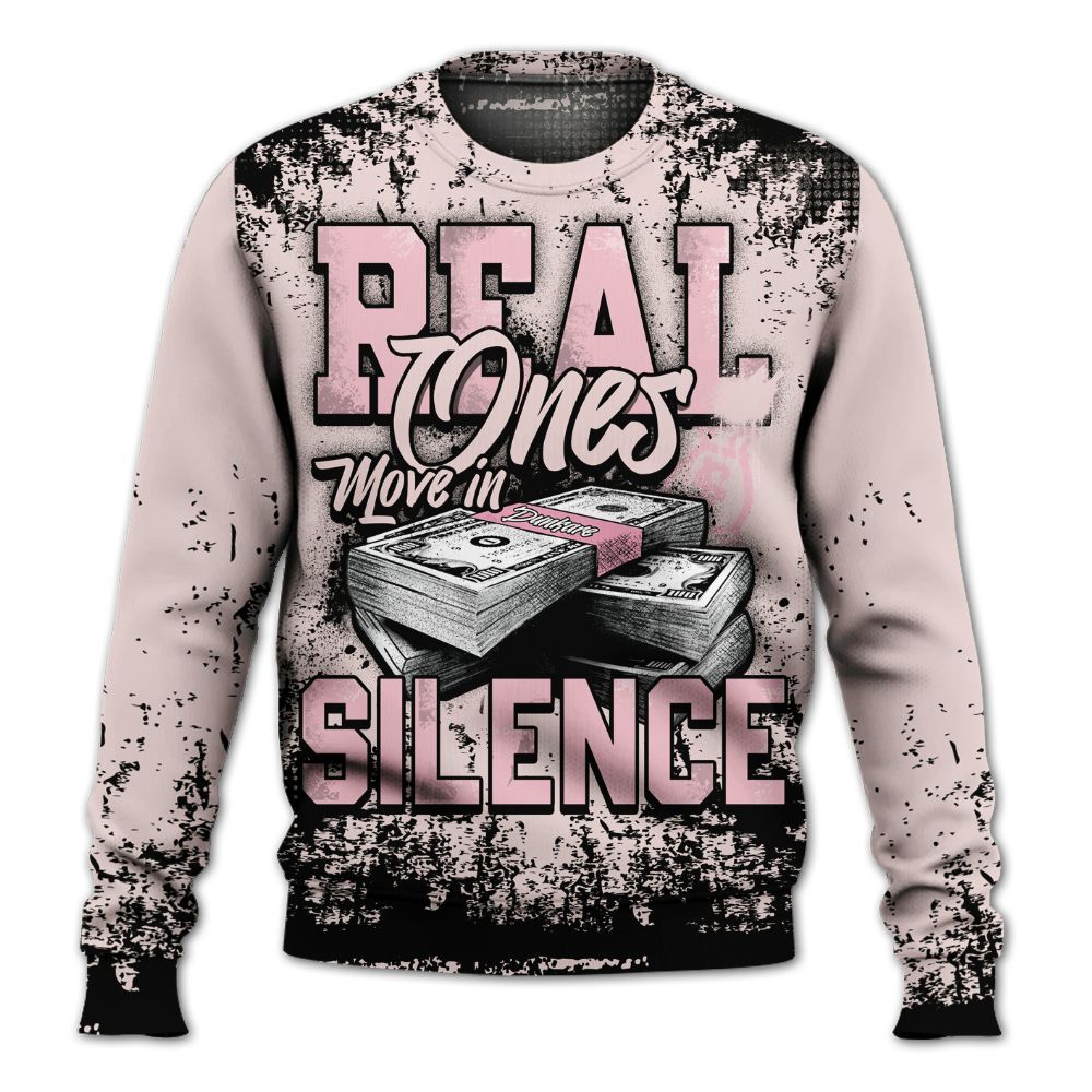 Sweatshirt To Match Dunk Low KD 17 Aunt Pearl - Move In Silence Money Street Retro All Over Print