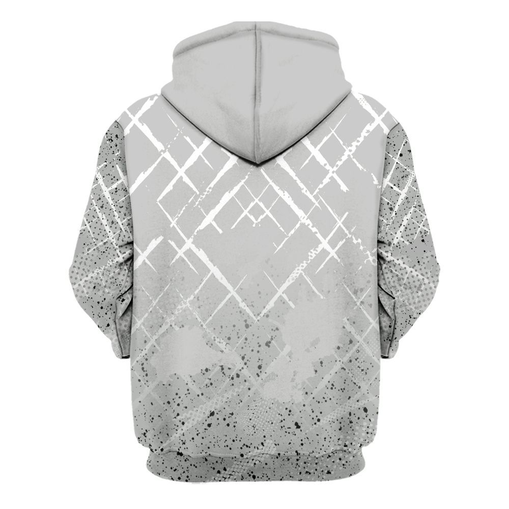 Hoodie To Match Retro White Oreo 4s - Halftone Stand Business Dripping All Over Print