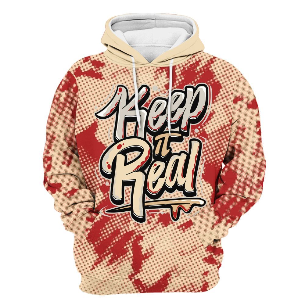 Hoodie To Match Dunk Low Strawberry Waffle - Keeping It Reals Shirt Unisex Oufit All Over Print