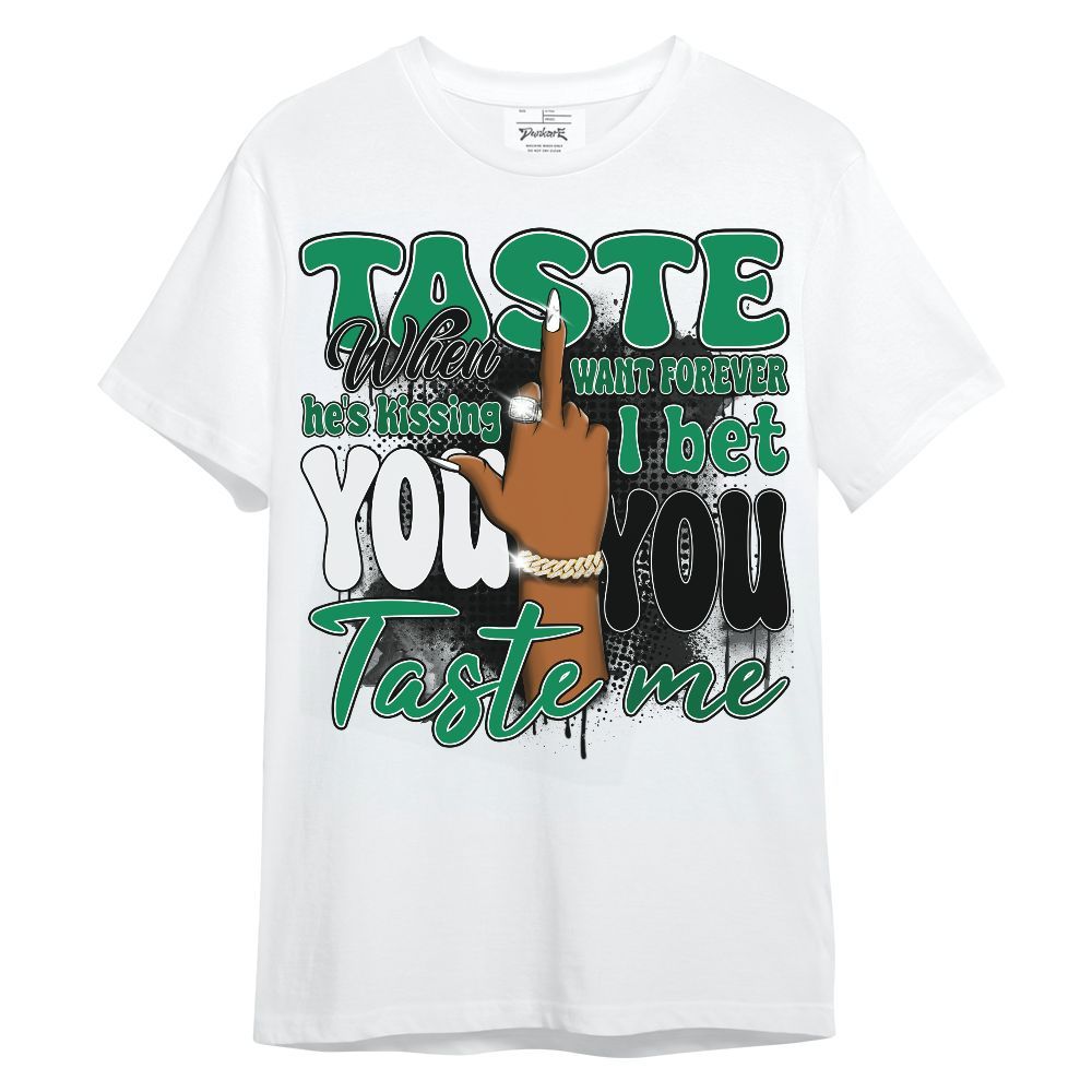 Shirt To Match Mid Lucky Green 1s - Taste Me Retro Unisex Shirt