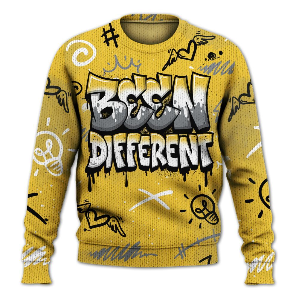 Sweater To Match Retro Tokyo 5s - Drip Been Di2ferent Graphic