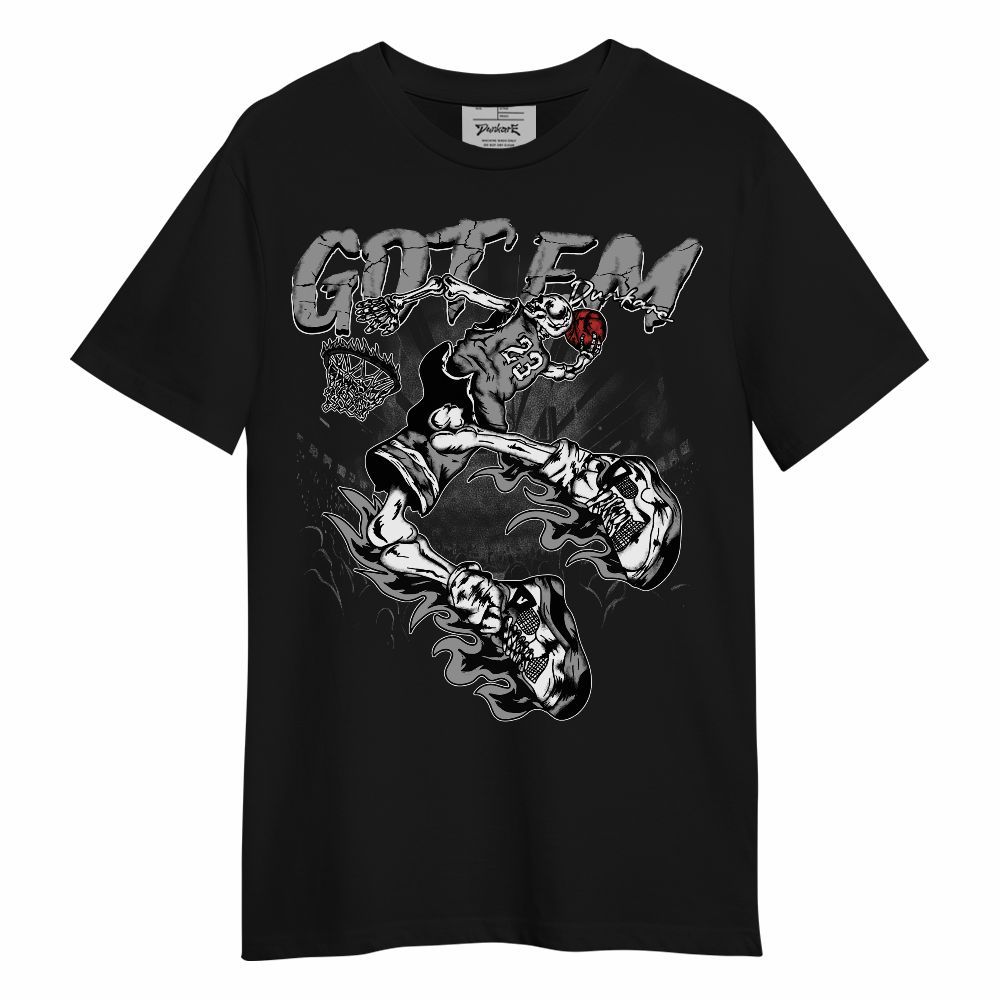 Shirt To Match Black Wolf Grey 12s - Got'Em 23 Basketball Unisex Shirt