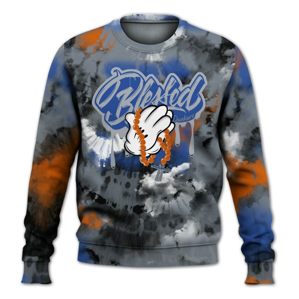 Sweatshirt To Match RS-X GS League - God Blessed Tie Dye All Over Print
