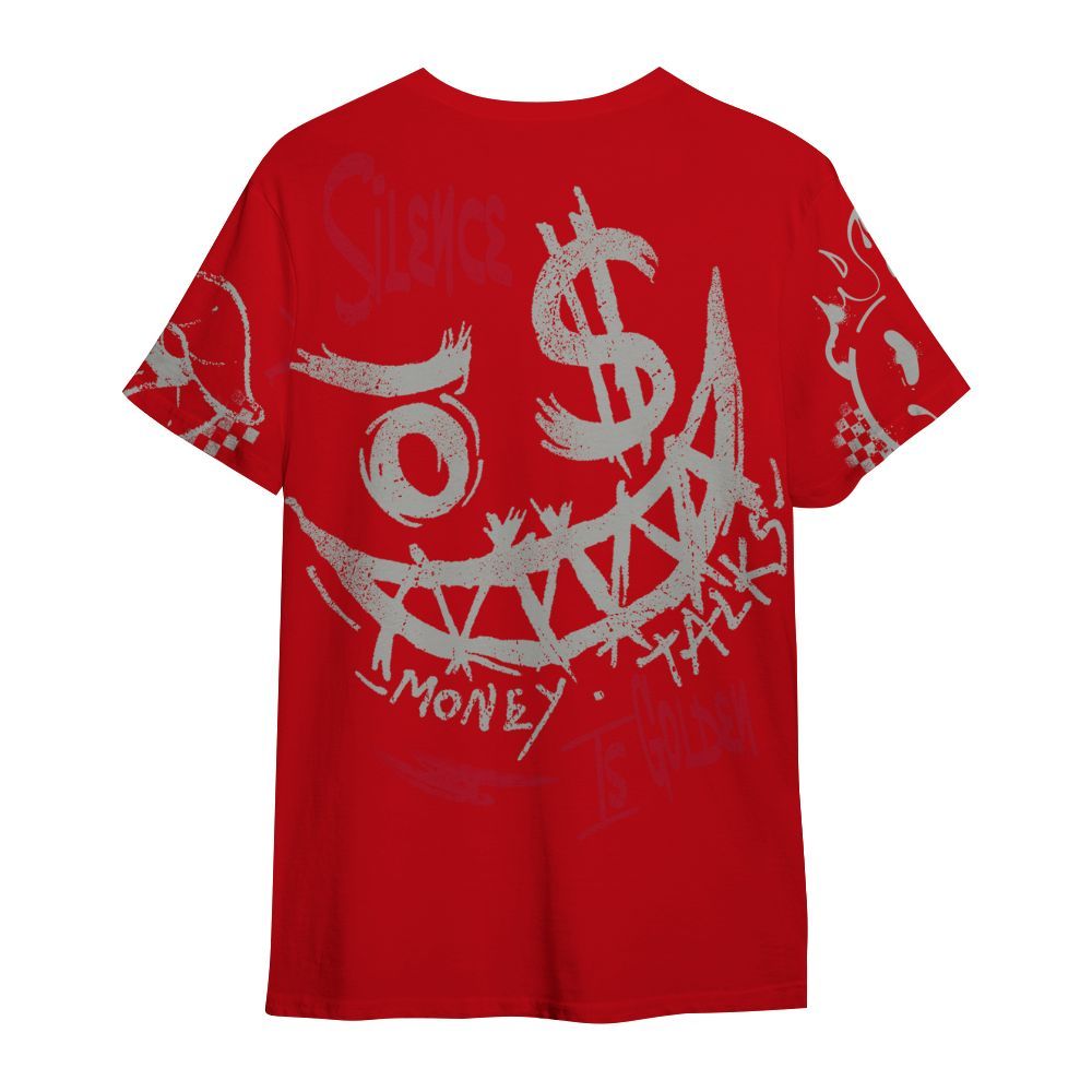 Shirt To Match Air Griffey Max Gray Reds 1s - Mouth Burning Street Style All Over Print