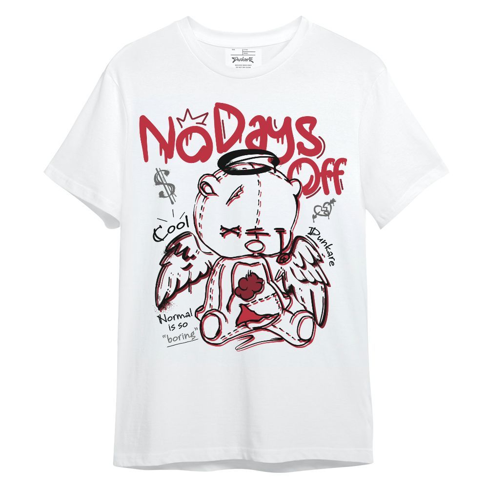 Shirt To Match Red Flint 13s - No Days Off Unisex Shirt