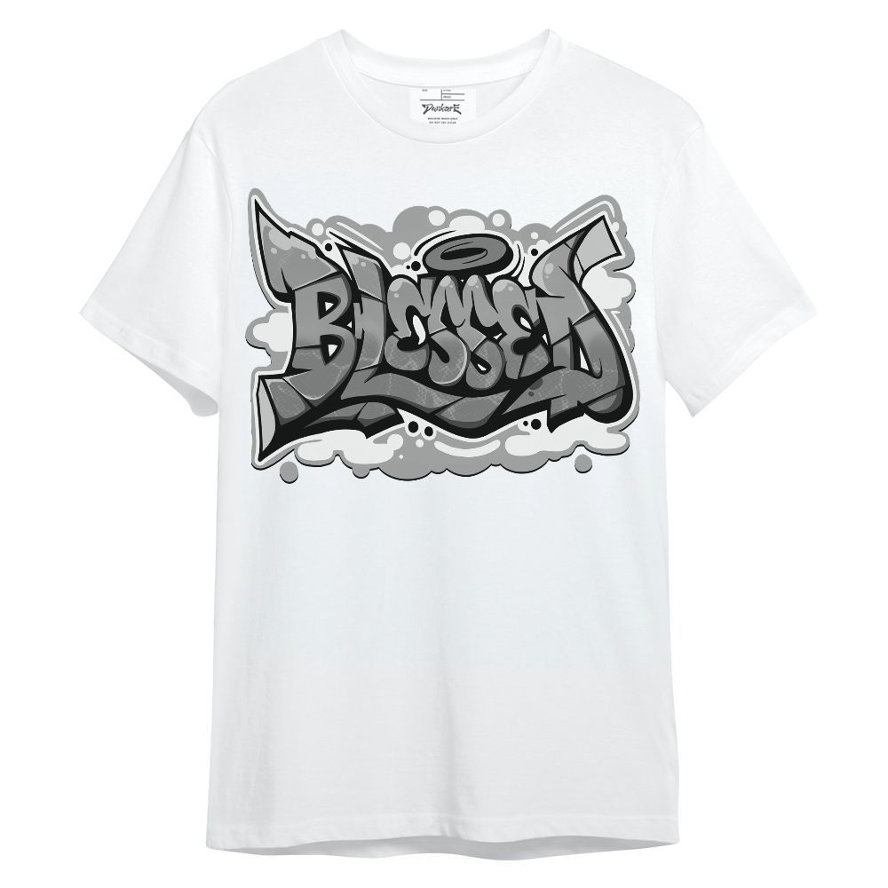 Shirt To Match Black Wolf Grey 12s - Blessing Graphic Unisex Shirt