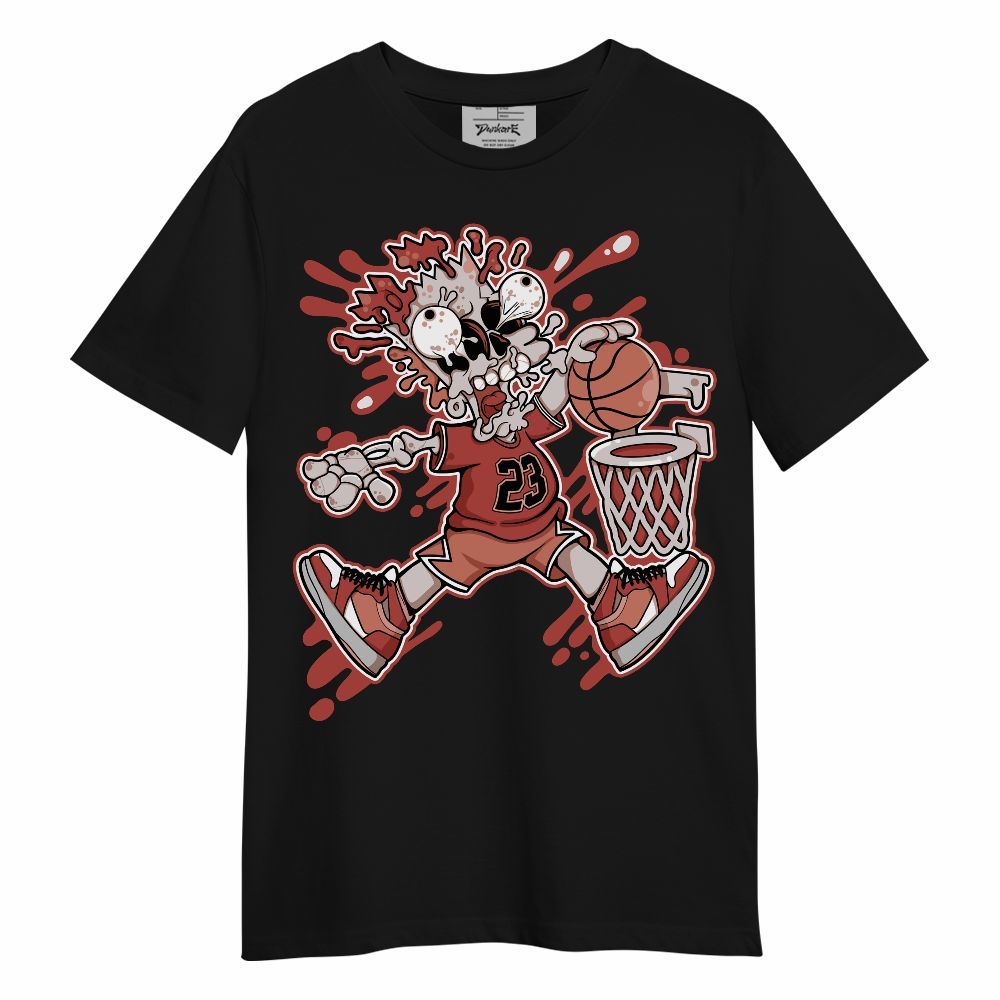 Shirt To Match Dune Red 13s - 85's Dunks Graphic Unisex Shirt