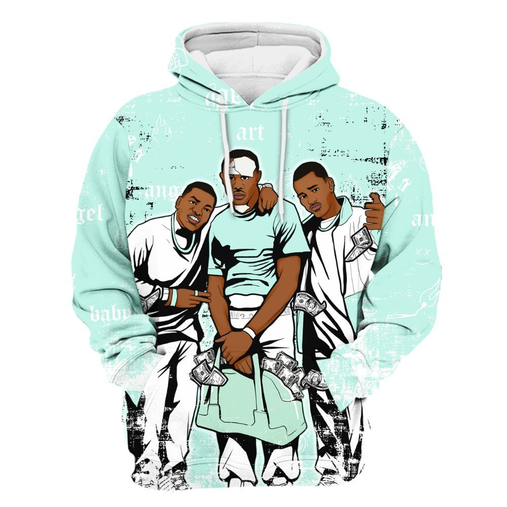 Hoodie To Match Retro Low Igloo 11s - Paid In Full Money All Over Print