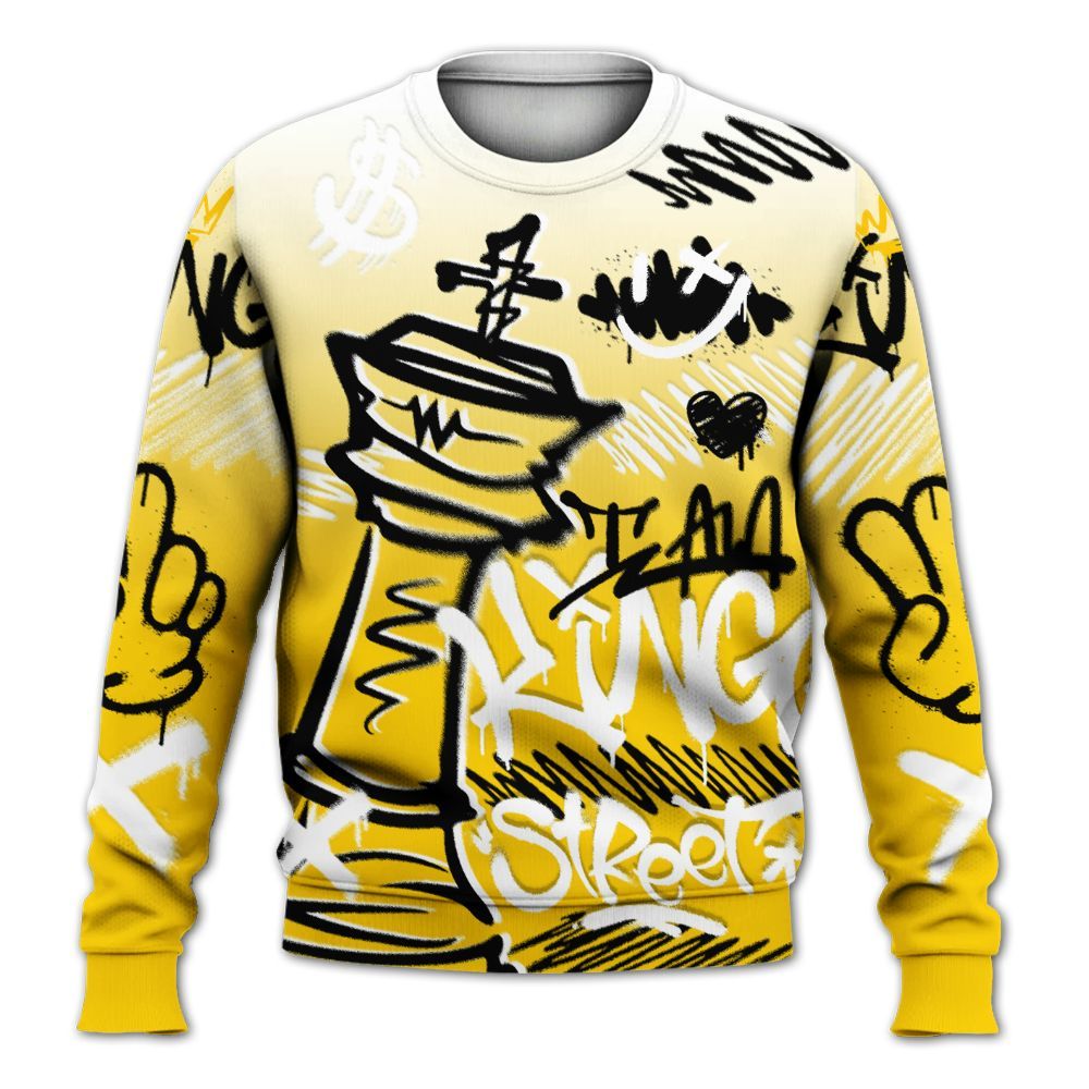 Sweatshirt To Match Corteiz Air Max 95 Tour Yellow - Street King Chess Streetwear All Over Print