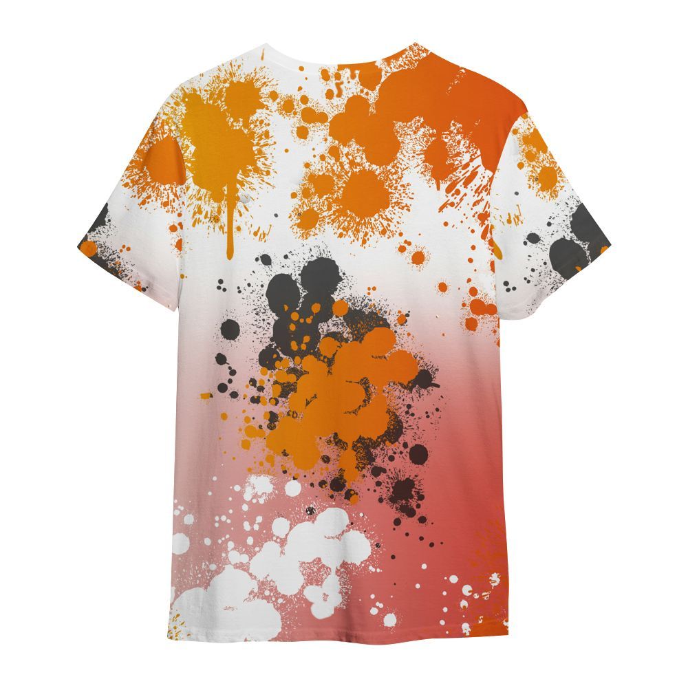 Shirt To Match Dunk High Candy Corn - God Blessed Ink Drip All Over Print