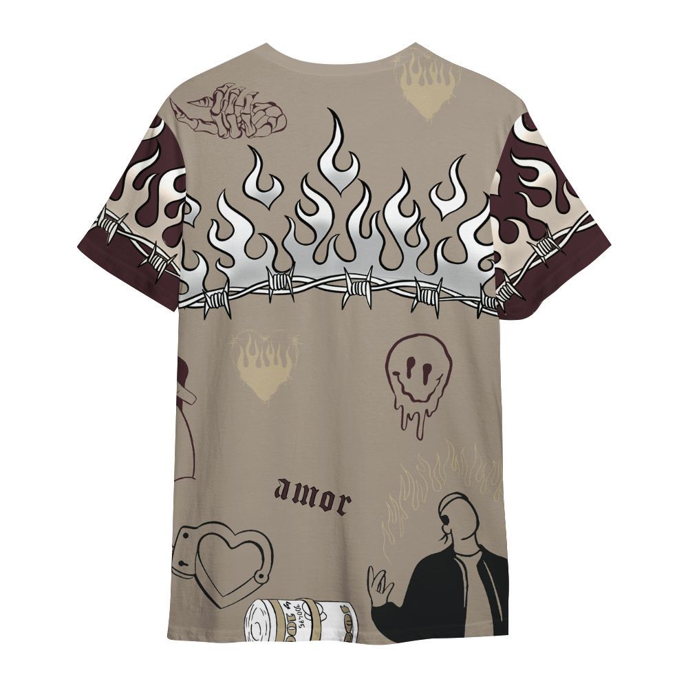 Shirt To Match AMM Retro Phantom 4s - Snake Trust No One All Over Print