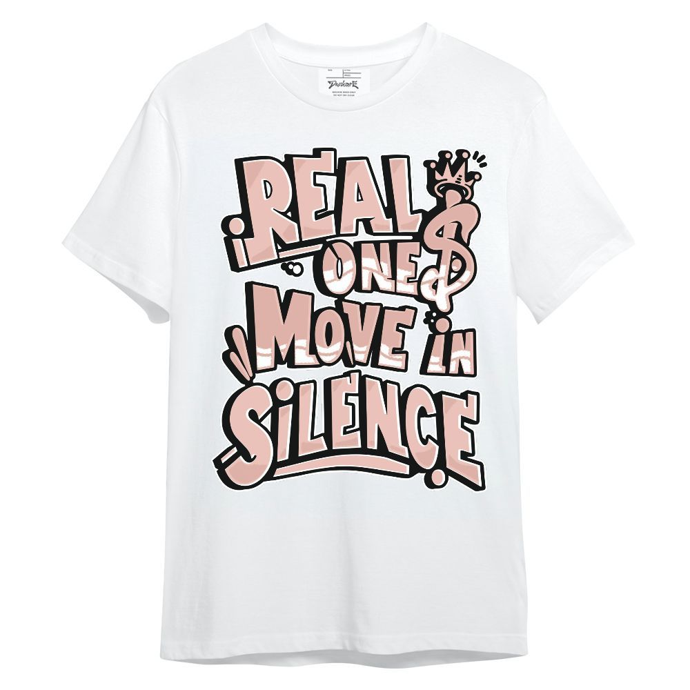 Shirt To Match Dunk Low Pink Velvet - Ones Move In Silence Graphic Unisex Shirt
