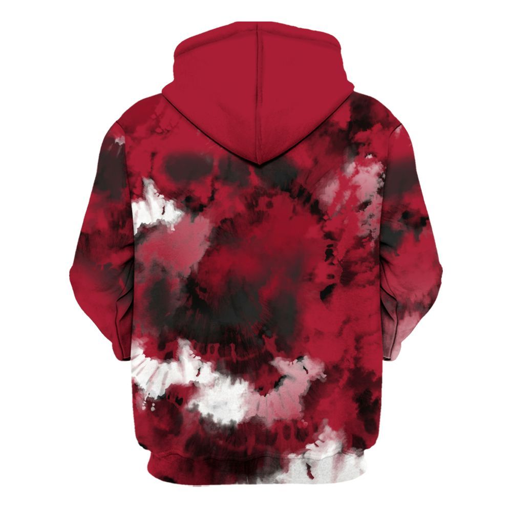 Hoodie To Match High OG Black Toe Reimagined 1s - SNEAKER Girl Money Drip Tie Dye All Over Print