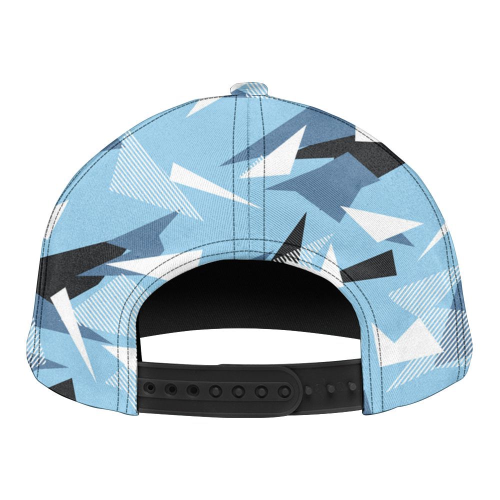 Snapback To Match Legend Blue 11s - Geometric Abstract Graphic
