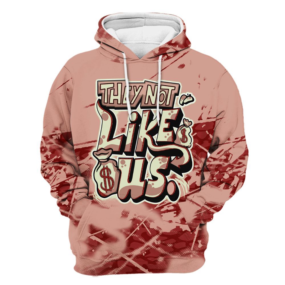 Hoodie To Match Valentines Day 3s - Dislike Us Graphic All Over Print
