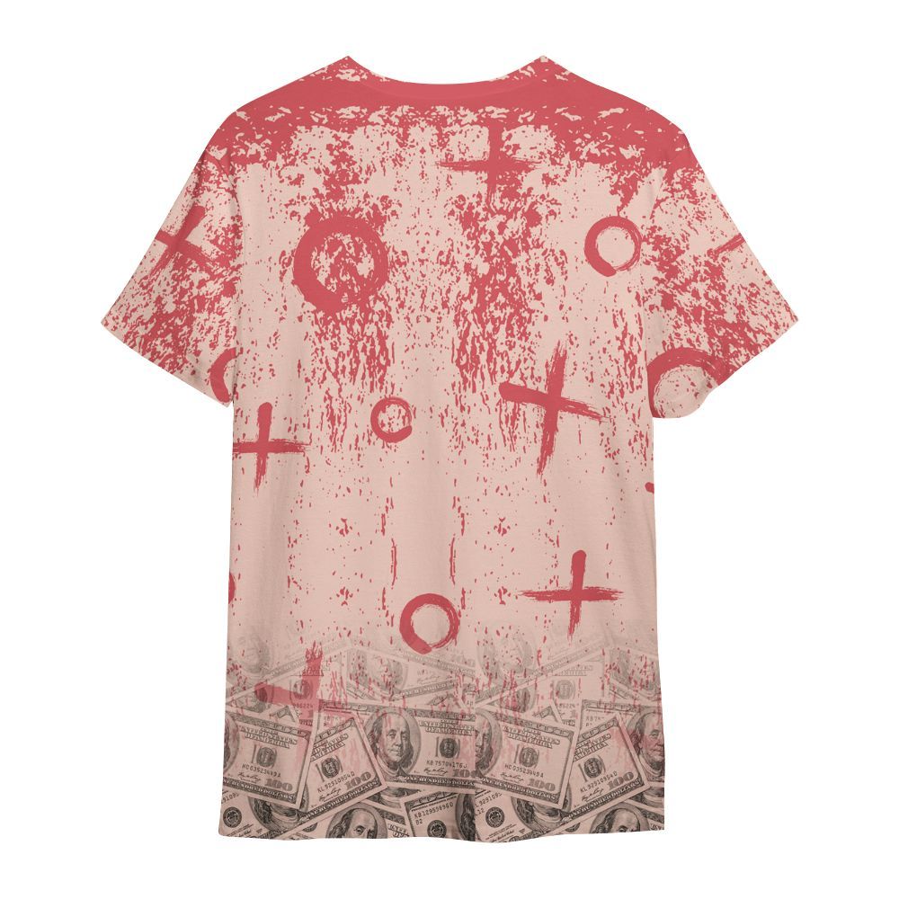 Shirt To Match Washed Coral 2s Shirt - Selfmade Unique Drip All Over Print