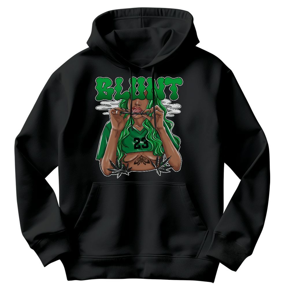 Sweatshirt To Match Lucky Green 5s - Bluntz Unique Graphic