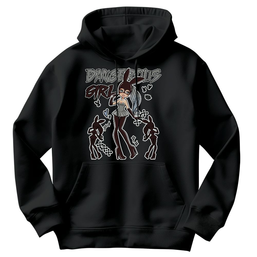 Sweatshirt To Match Burgundy 5s - Dangerous.Girl Graphic