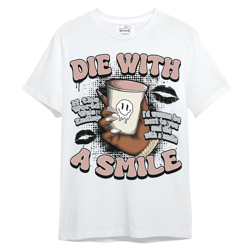 Shirt To Match Air Force Low 1 Arctic Orange - Die With A Smile Graphic Unisex Shirt