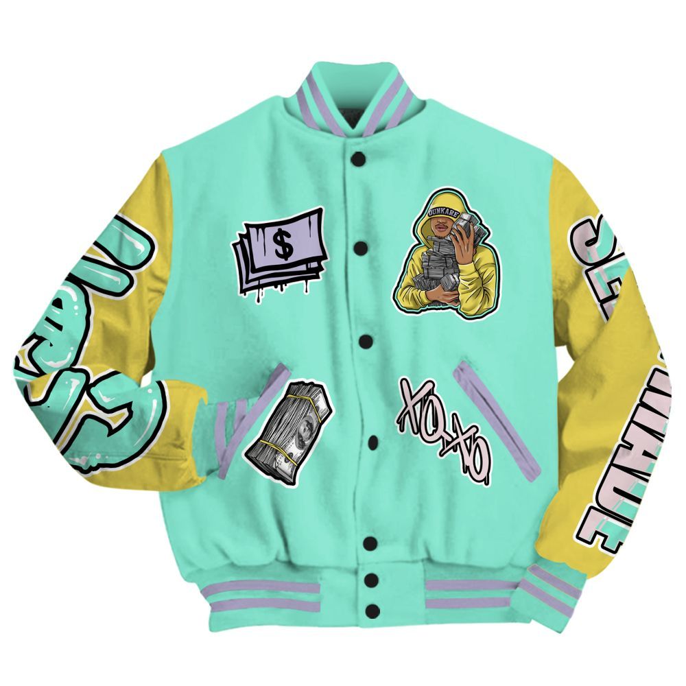 Varsity Jacket To Match Dunk Low Easter 2026 - Selfmade Unique All Over Print
