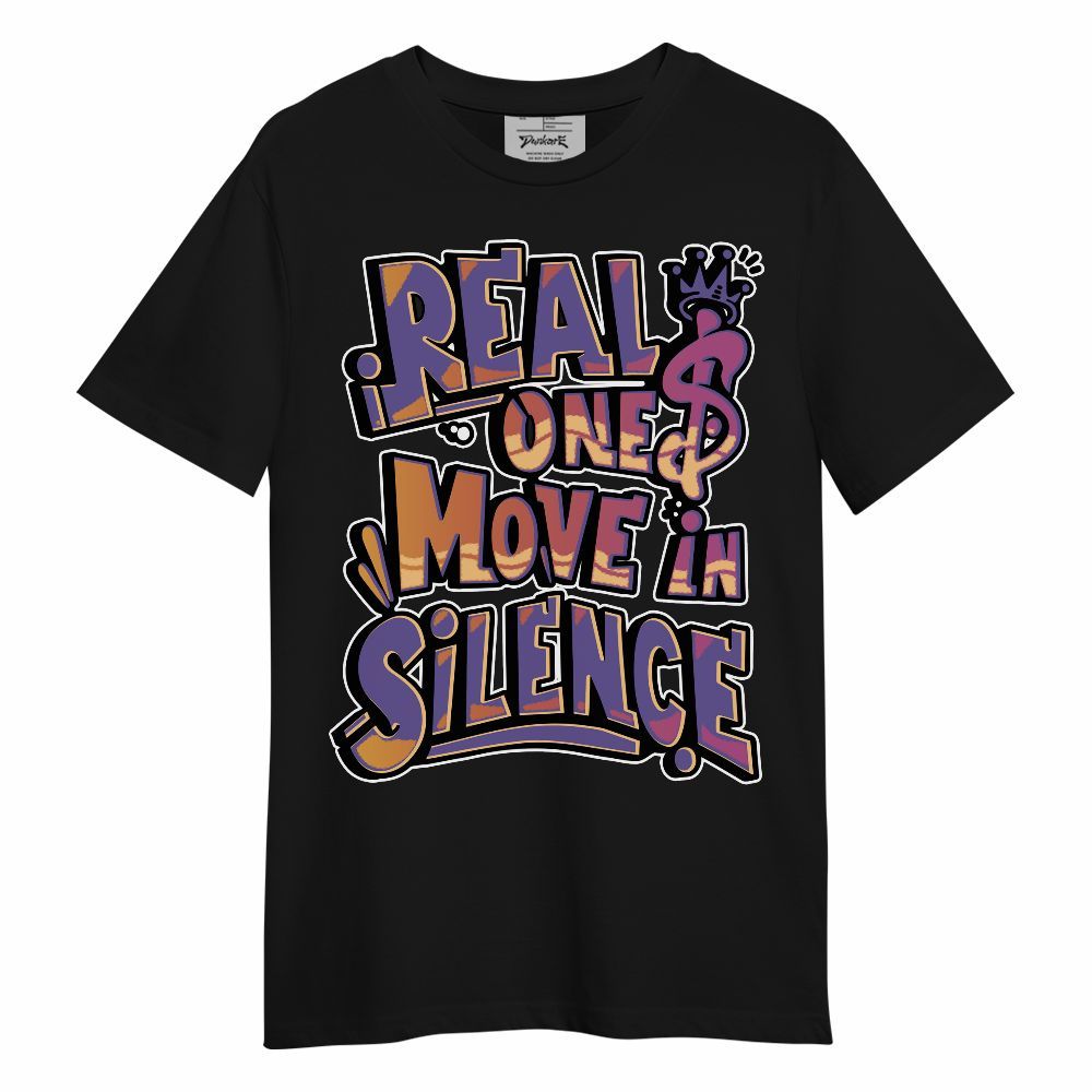 Shirt To Match Book Sunset 1s - Ones Move In Silence Graphic Unisex Shirt