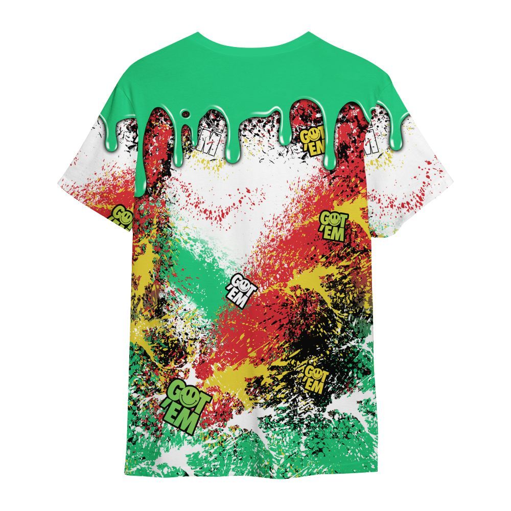 Shirt To Match Ja 3 Jurassic Park Explorer - Dripping 23 Drip All Over Print