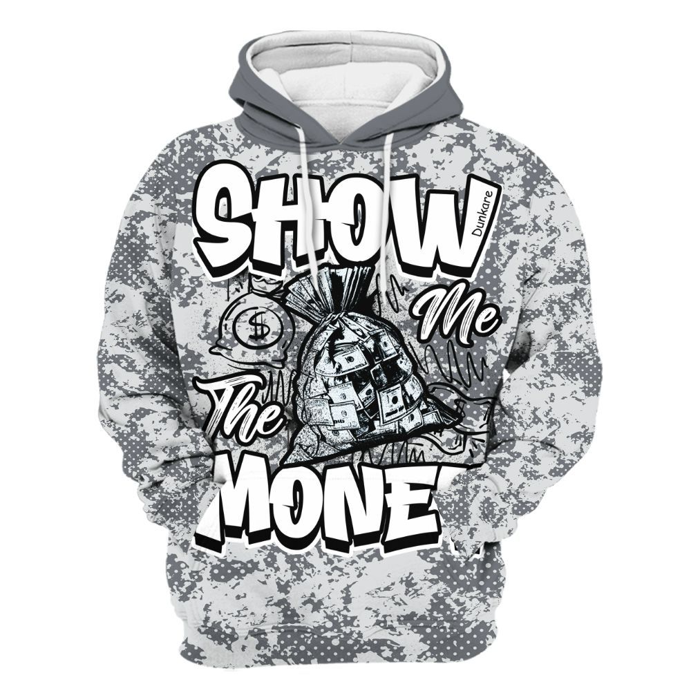 Hoodie To Match Air Max DN Silver Bullet - Show Me The Money Retro All Over Print