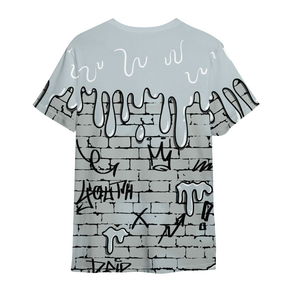 Shirt To Match Black Wolf Grey 12s - Been Different Drippin Streetwear All Over Print