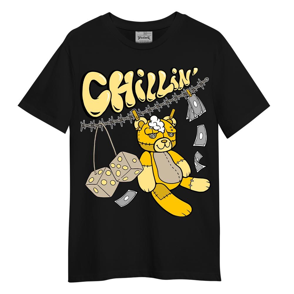 Shirt To Match Vivid Sulfur 4s T-- Chillin Hugz T-Shirt Unisex