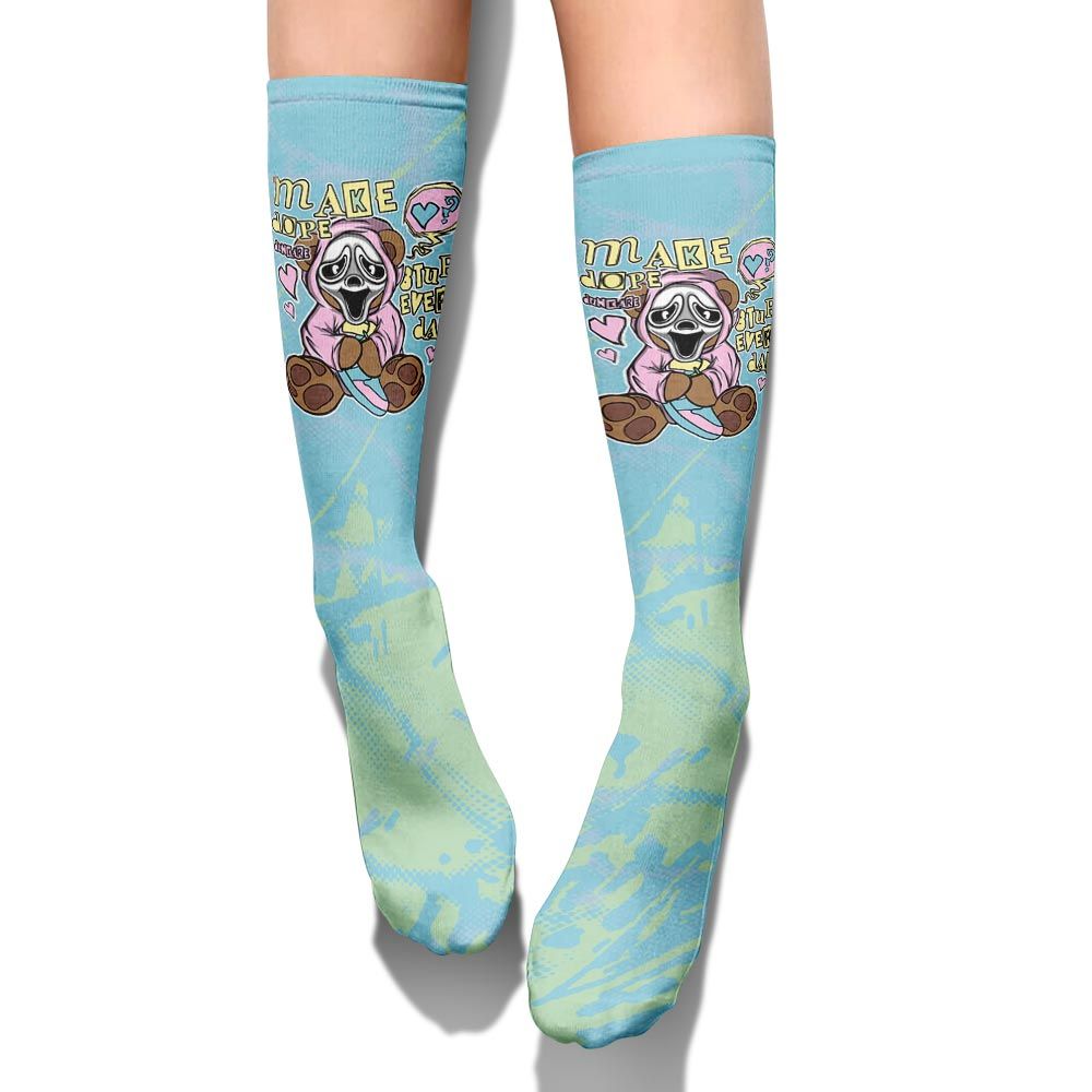 Sock To Match SB Dunk Low Visty - Make Dopes Bear Halloween Profound