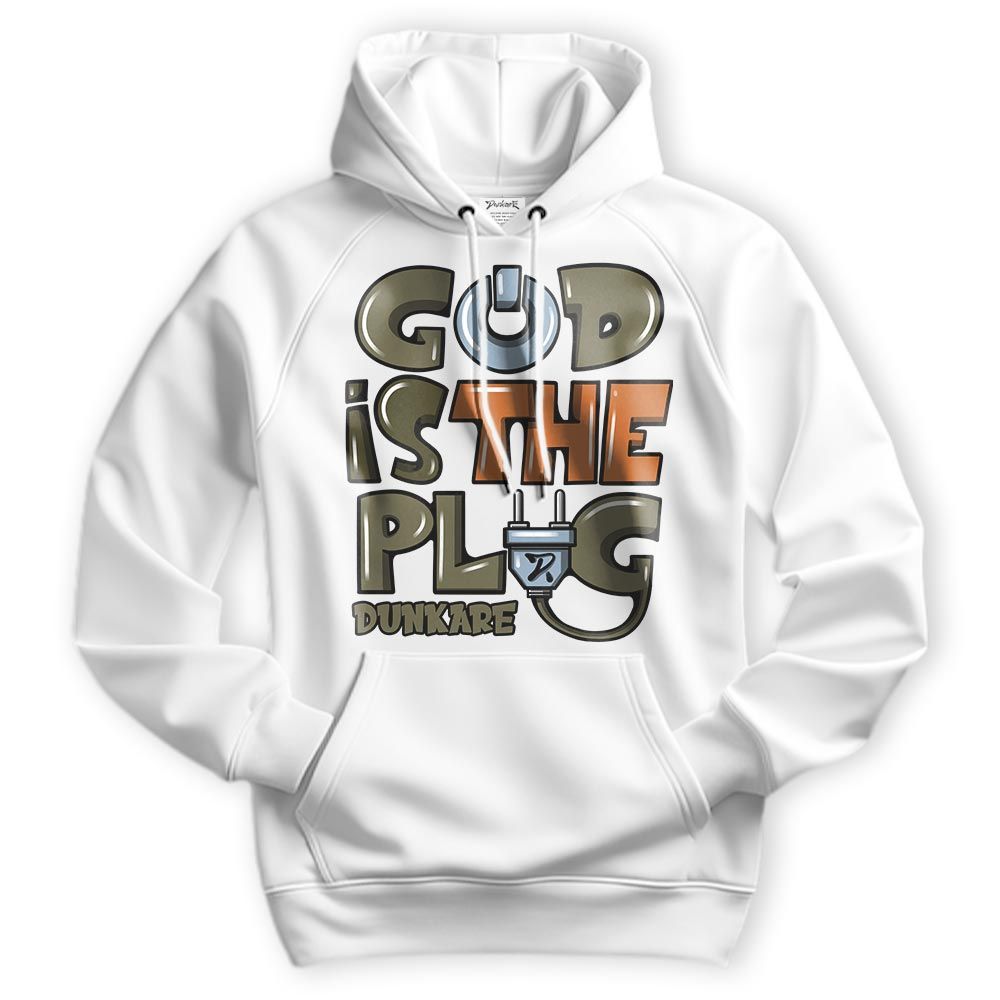 Sweatshirt To Match Olive 5s Hoodie - God Is The Power Cord Graffiti Hoodie Unisex