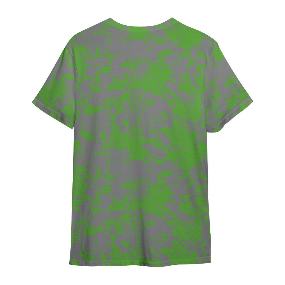 Shirt To Match Retro Green Bean 5s - Show Me The Money Retro All Over Print