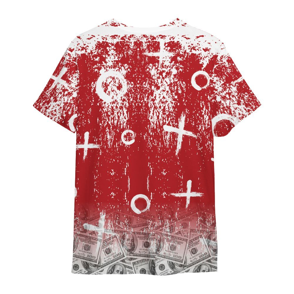 Shirt To Match Retro Cherry 12s - Selfmade Unique Drip All Over Print