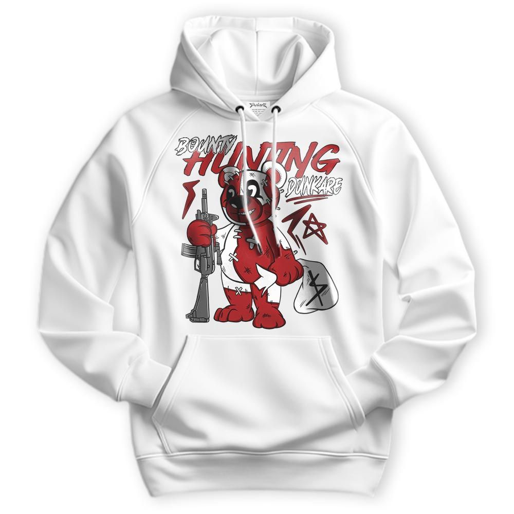 Sweatshirt To Match Red Taxi 12s Hoodie - Bounty Hunting Bear Hoodie Unisex
