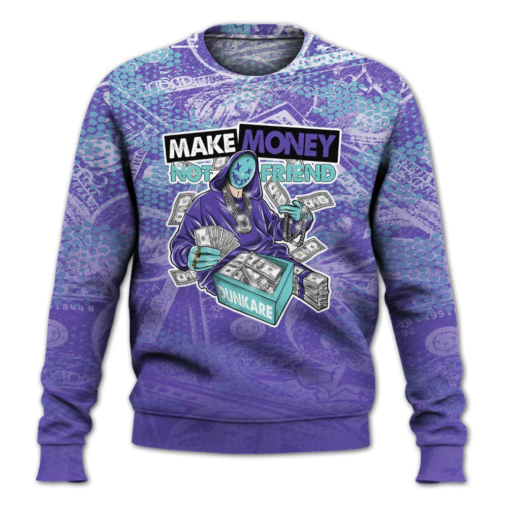 Sweatshirt To Match Low Hornets 1s - Make Moneys Unique All Over Print