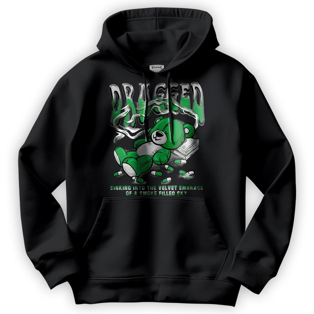 Sweatshirt To Match Hoodie Drugged, Lucky Green 5s Hoodie, To Match Sneaker Lucky Green 5s, Hoodie NCMD