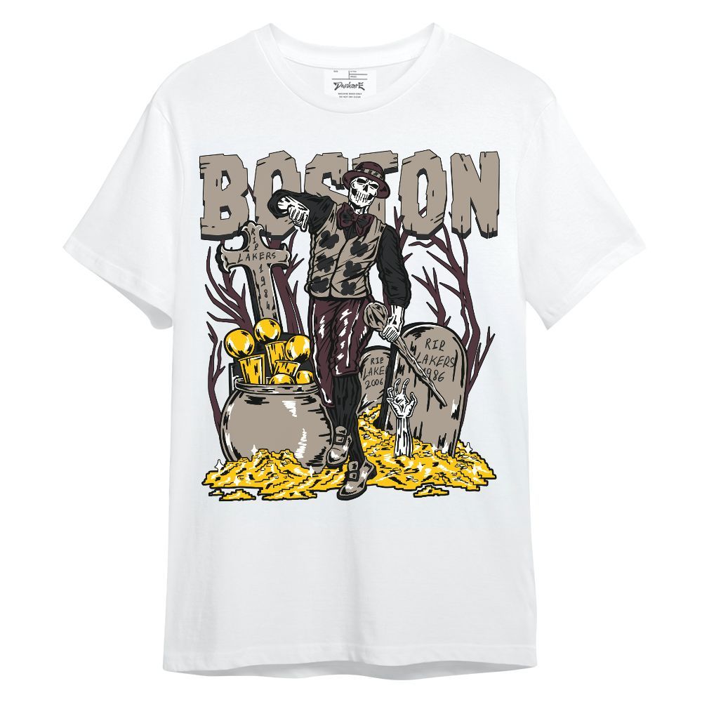 Shirt To Match AMM Retro Phantom 4s - Goldrush Skeleton Unisex Shirt