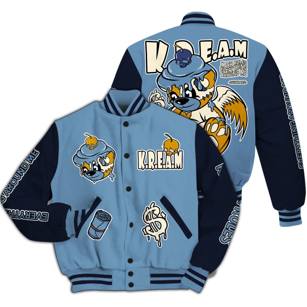 Varsity Jacket To Match High OG First In Flight 1s - Loot Bear All Over Print